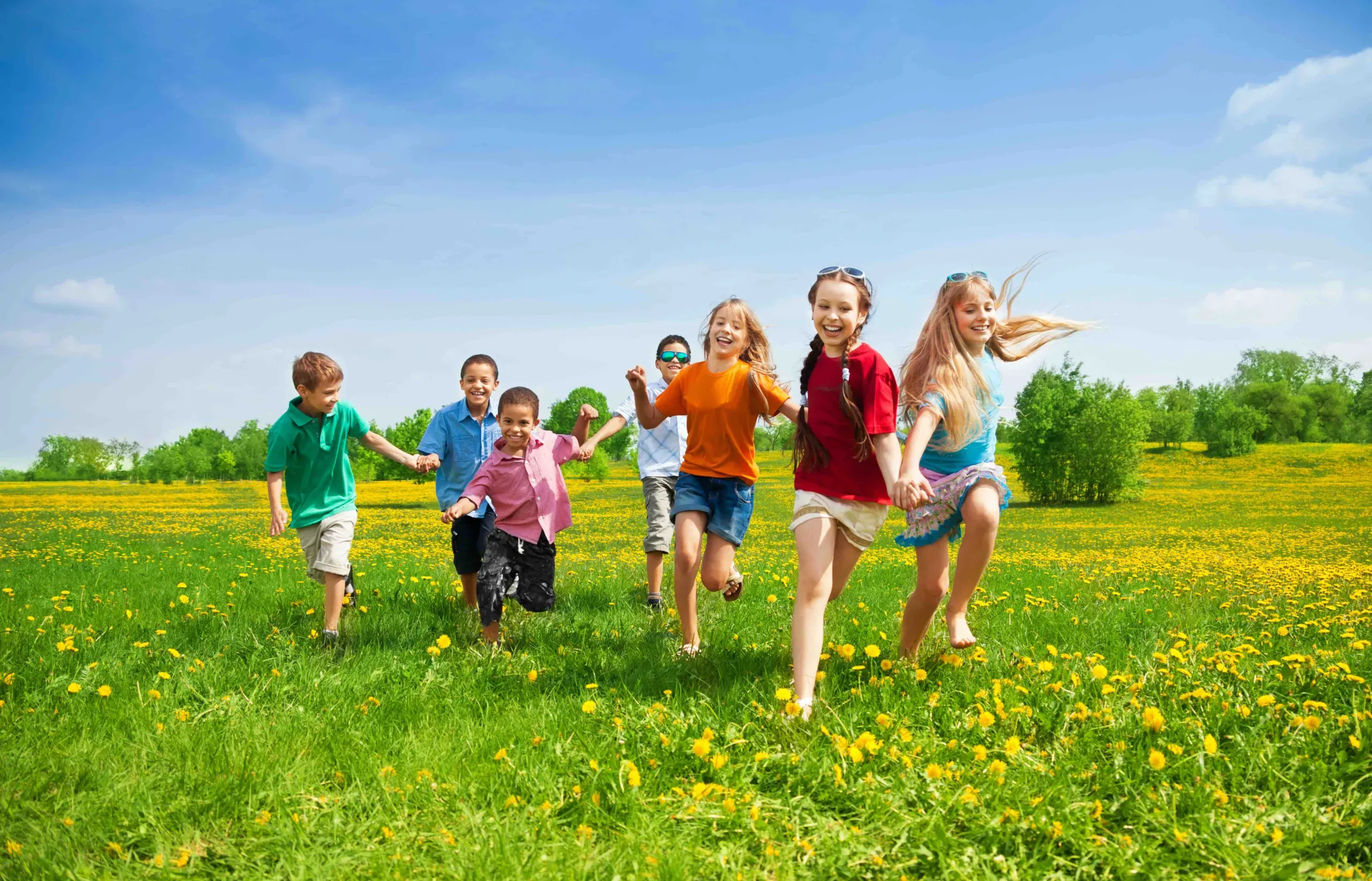 Ab nach draußen! Spiele, die Spaß machen - Ein Platz für Kinder